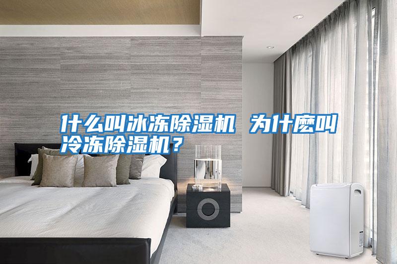 什么叫冰凍除濕機(jī) 為什麼叫冷凍除濕機(jī)？