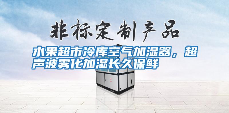 水果超市冷庫空氣加濕器,超聲波霧化加濕長久保鮮