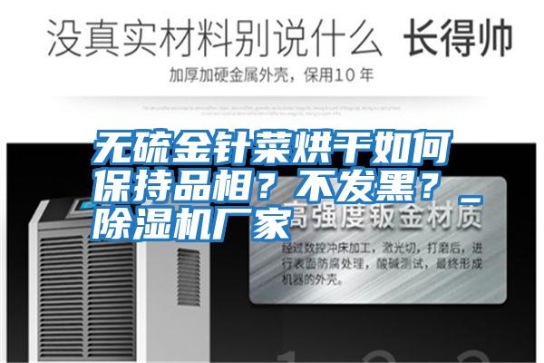 無硫金針菜烘干如何保持品相?不發(fā)黑?_除濕機(jī)廠家