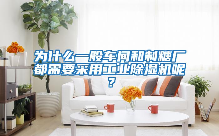 為什么一般車間和制糖廠都需要采用工業除濕機呢？