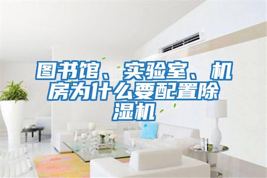 圖書館、實驗室、機房為什么要配置除濕機