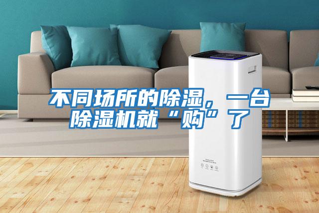 不同場所的除濕,一臺除濕機就“購”了