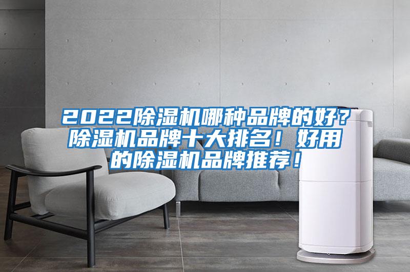 2022除濕機哪種品牌的好？除濕機品牌十大排名！好用的除濕機品牌推薦！
