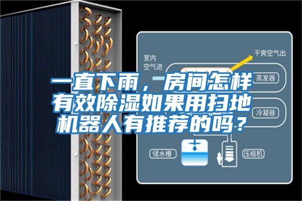 一直下雨,房間怎樣有效除濕如果用掃地機器人有推薦的嗎?