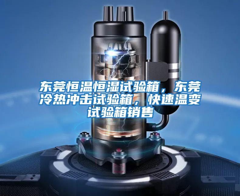 東莞恒溫恒濕試驗箱，東莞冷熱沖擊試驗箱，快速溫變試驗箱銷售