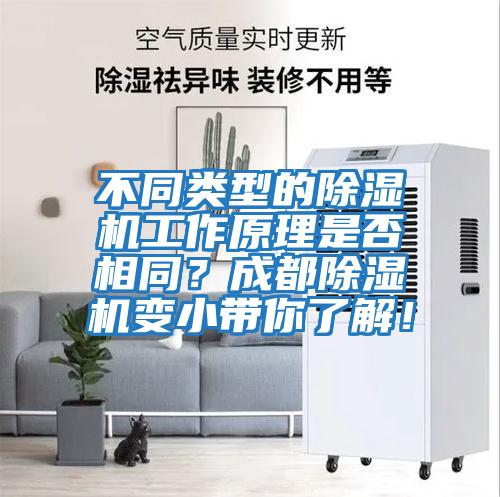 不同類型的除濕機(jī)工作原理是否相同？成都除濕機(jī)變小帶你了解！
