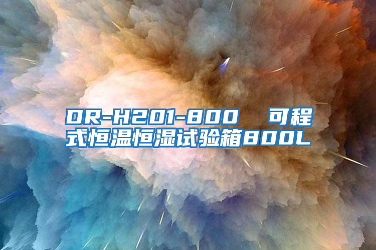 DR-H201-800 可程式恒溫恒濕試驗箱800L