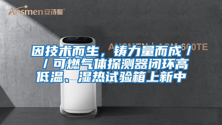 因技術而生，鑄力量而成／／可燃氣體探測器閉環高低溫、濕熱試驗箱上新中