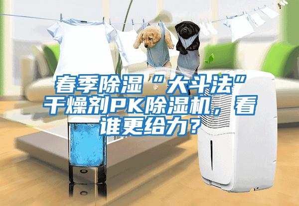 春季除濕“大斗法”干燥劑PK除濕機，看誰更給力？