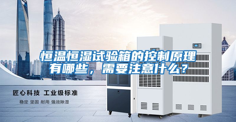 恒溫恒濕試驗箱的控制原理有哪些，需要注意什么？