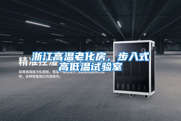 浙江高溫老化房，步入式高低溫試驗室