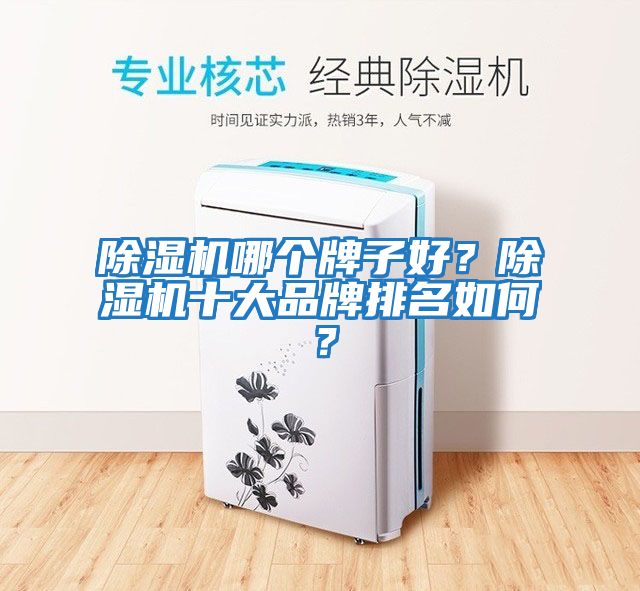 除濕機哪個牌子好？除濕機十大品牌排名如何？