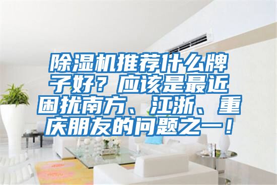 除濕機(jī)推薦什么牌子好?應(yīng)該是最近困擾南方、江浙、重慶朋友的問題之一!