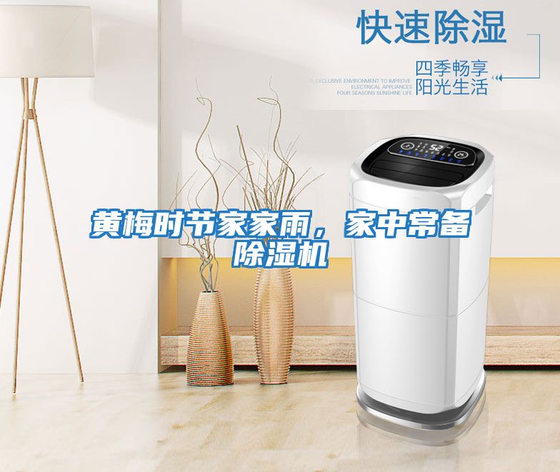 黃梅時節(jié)家家雨，家中常備除濕機(jī)
