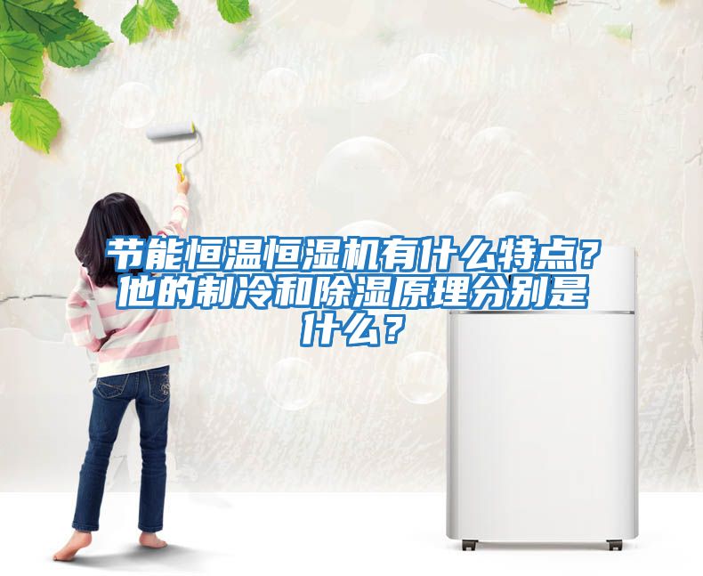 節(jié)能恒溫恒濕機有什么特點?他的制冷和除濕原理分別是什么?